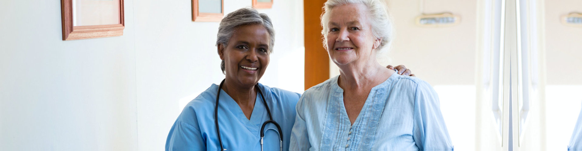 nurse with a patient